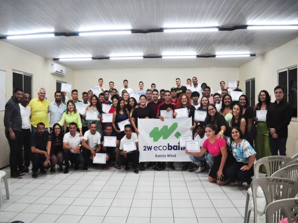 Capacitação: Prefeitura, 2W e Senai realizam entrega dos certificados dos cursos promovidos no mês de maio