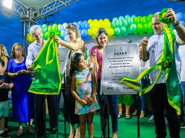 Icapuí recebe dois novos equipamentos do Governo do Estado: uma Brinquedopraça em Ibicuitaba e um CEI em Melancias